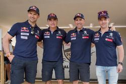 Sébastien Loeb, Cyril Despres, Stephane Peterhansel, Carlos Sainz, Peugeot Sport