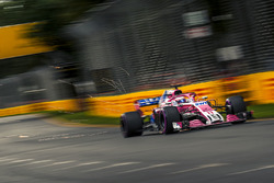 Серіо Перес, Force India VJM11, іскрить