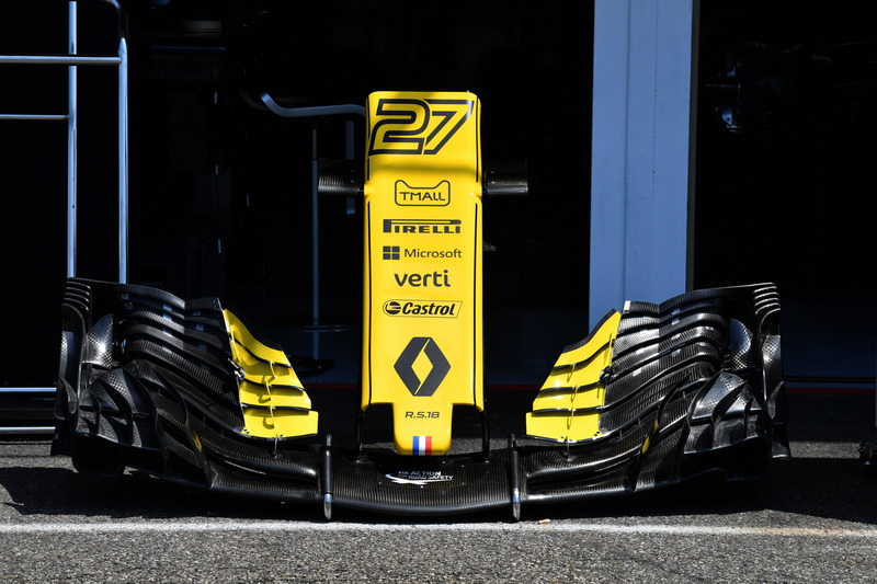 F1 2018 - technikai részletek - Német Nagydíj - csütörtök