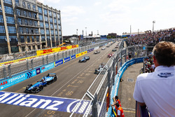 Sébastien Buemi, Renault e.Dams, en Pole Position au départ