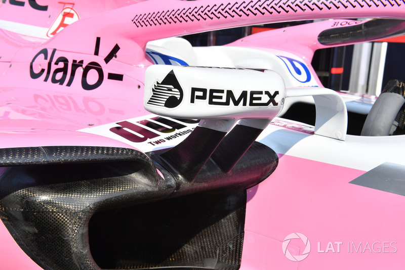 Зеркало заднего вида Force India VJM11