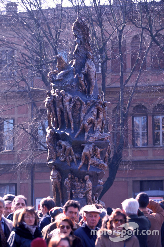 Modena 1998, monument donated by Piero Ferrari to the city of Modena on the 100th Anniversary of the birth of Enzo Ferrari