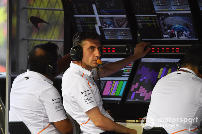 Andrea Stella, McLaren Engineer