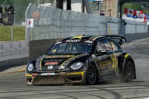 Front suspension failure for Tanner Foust, Volkswagen