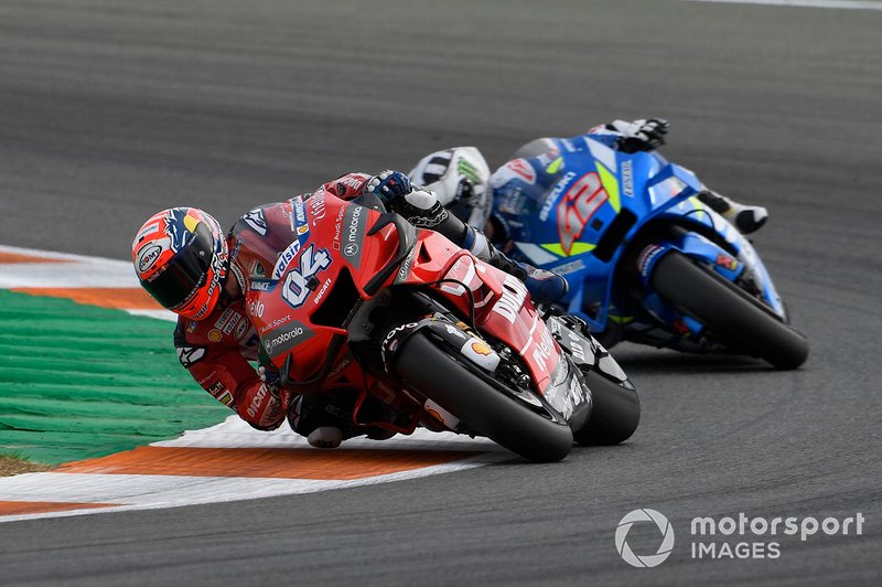 Andrea Dovizioso et Álex Rins