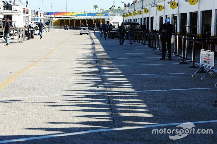 Zona de garaje de Daytona