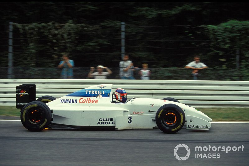 Ukyo Katayama, Tyrrell 022