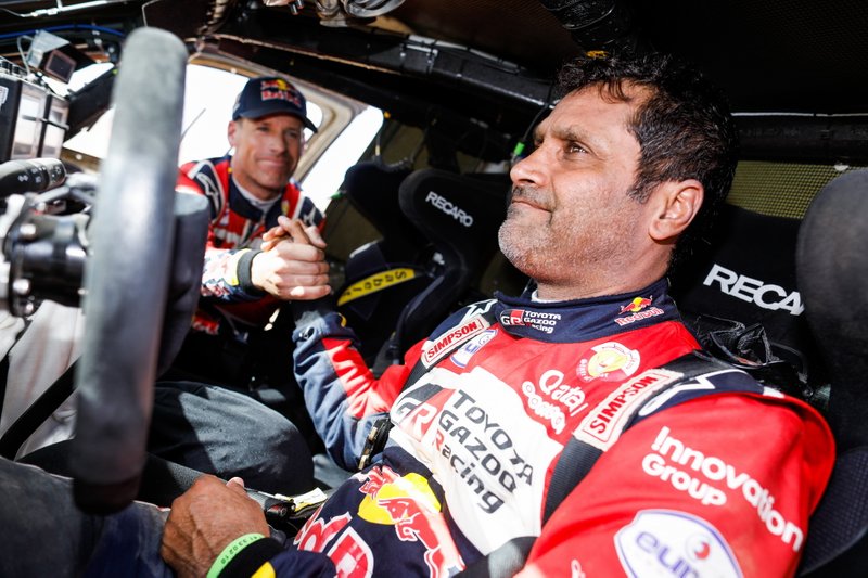 #300 Toyota Gazoo Racing: Nasser Al-Attiyah, Matthieu Baumel