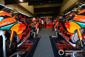 Red Bull KTM garage