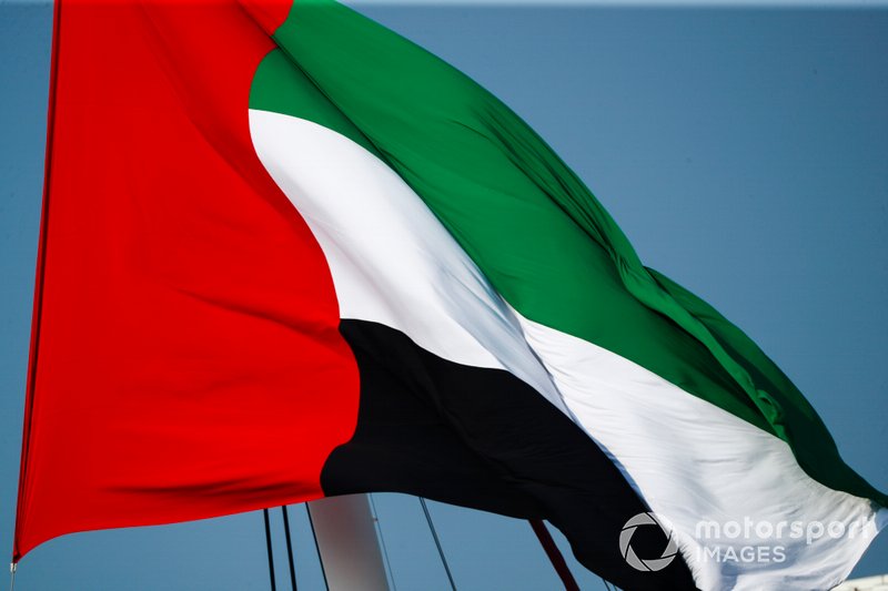 The flag of the United Arab Emirates