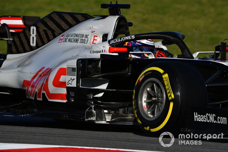 Bargeboard de Romain Grosjean, Haas F1 Team VF-20