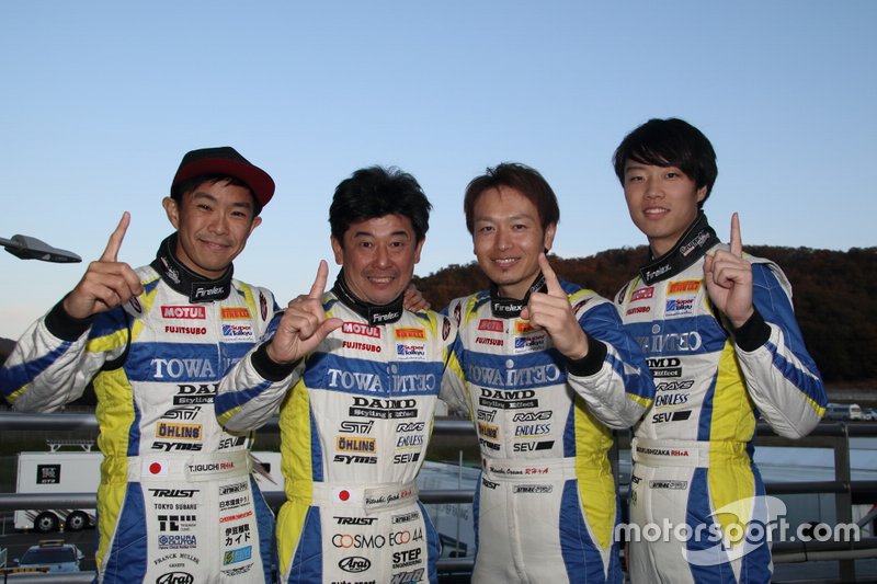井口卓人、後藤比東至、大澤学、石坂瑞基(#59 DAMD MOTUL WRX STI)