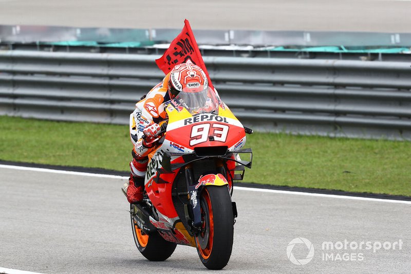 Second place Marc Marquez, Repsol Honda Team