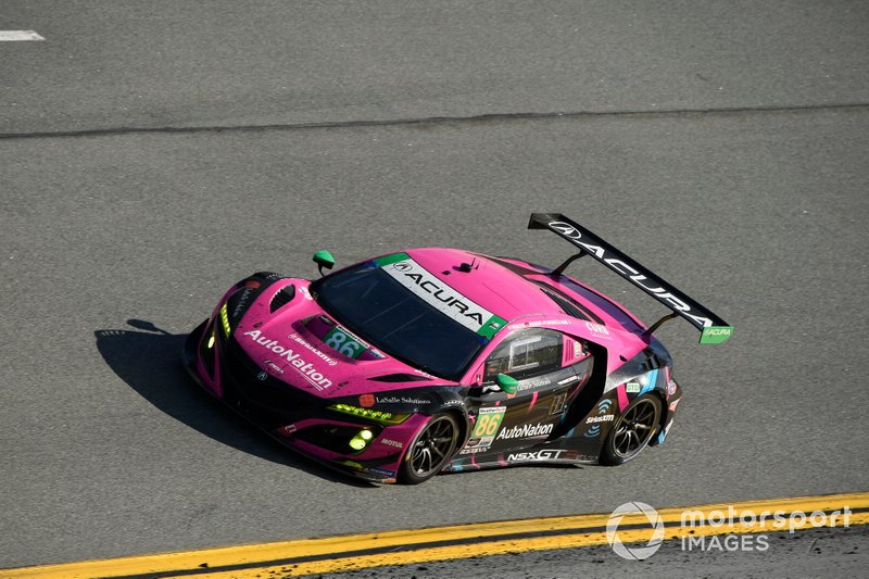#86 Meyer Shank Racing w/Curb-Agajanian Acura NSX GT3, GTD: Mario Farnbacher, Matt McMurry, Shinya Michimi, Jules Gounon