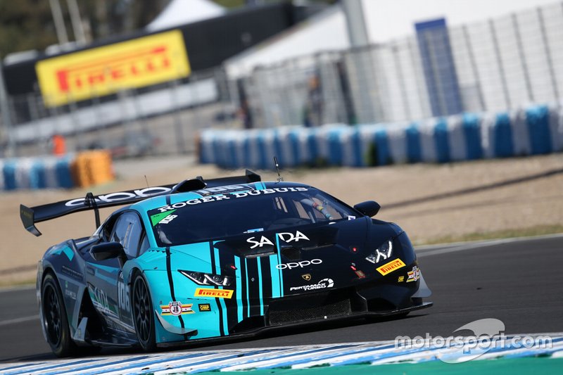 #106 Huracan Super Trofeo Evo, US RaceTronics: Steven Aghakhani