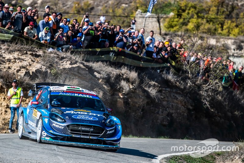 Elfyn Evans, Scott Martin, M-Sport Ford WRT Ford Fiesta WRC