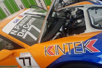 La Porsche di Nicola Pastorelli / Paolo De Conto, Promodrive, nel garage