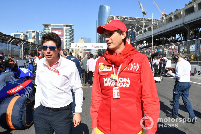 John Elkann, Chairman, Fiat Chrysler Automobiles, on the grid
