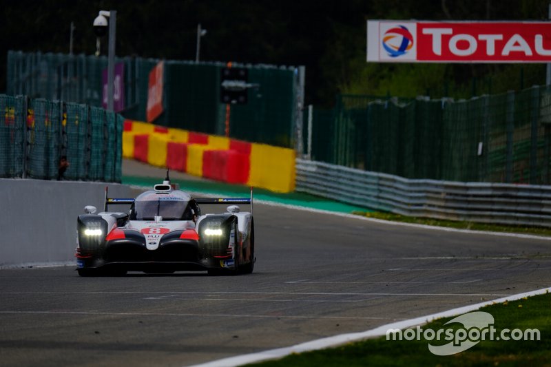 #8 Toyota Gazoo Racing Toyota TS050: Sébastien Buemi, Kazuki Nakajima, Fernando Alonso