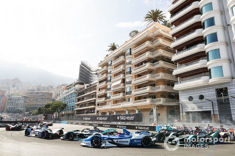 Mitch Evans, Panasonic Jaguar Racing, Jaguar I-Type 3 Antonio Felix da Costa, BMW I Andretti Motorsports, BMW iFE.18, Stoffel Vandoorne, HWA Racelab, VFE-05