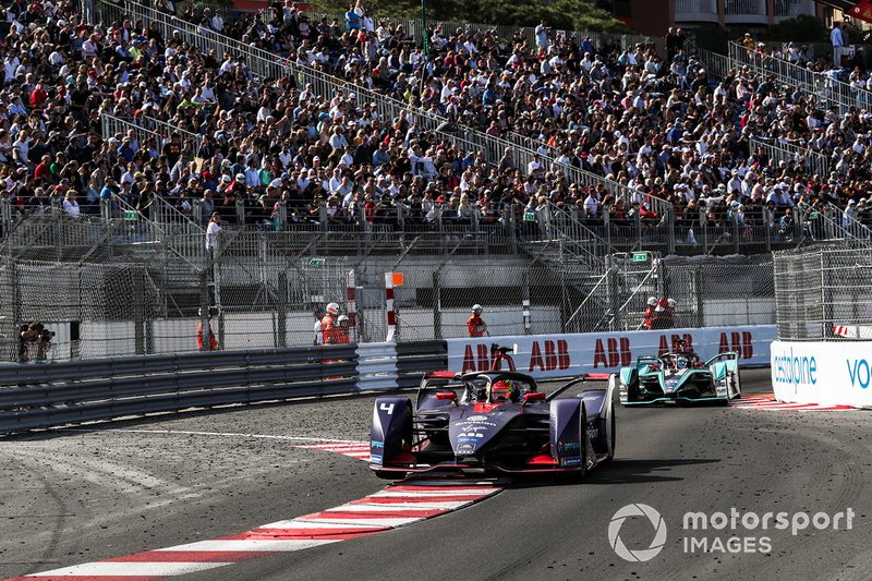Robin Frijns, Envision Virgin Racing, Audi e-tron FE05 Mitch Evans, Panasonic Jaguar Racing, Jaguar I-Type 3