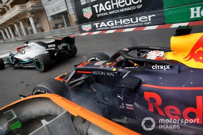  La secuencia del ataque de Verstappen a Hamilton en Mónaco 2019