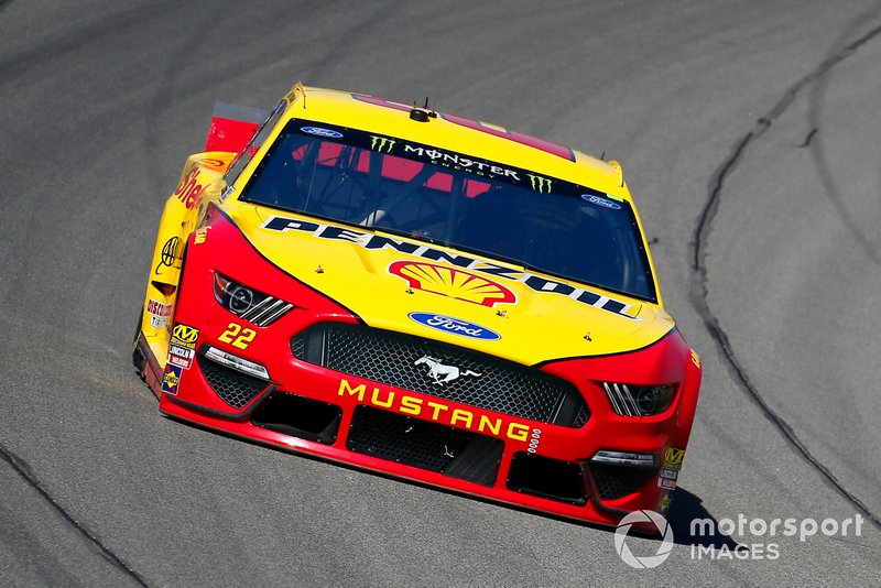 1. Joey Logano, Team Penske, Ford Mustang