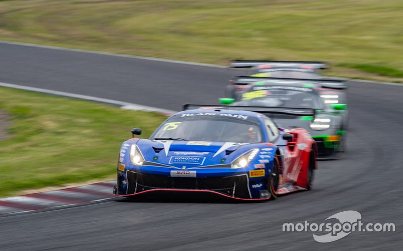 #75 T2 Motorsports Ferrari 488 GT3: Rio Haryanto, Gregory Teo