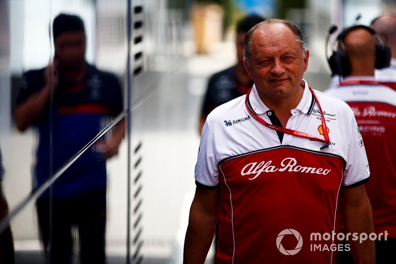 Frederic Vasseur, Team Principal, Alfa Romeo Racing 