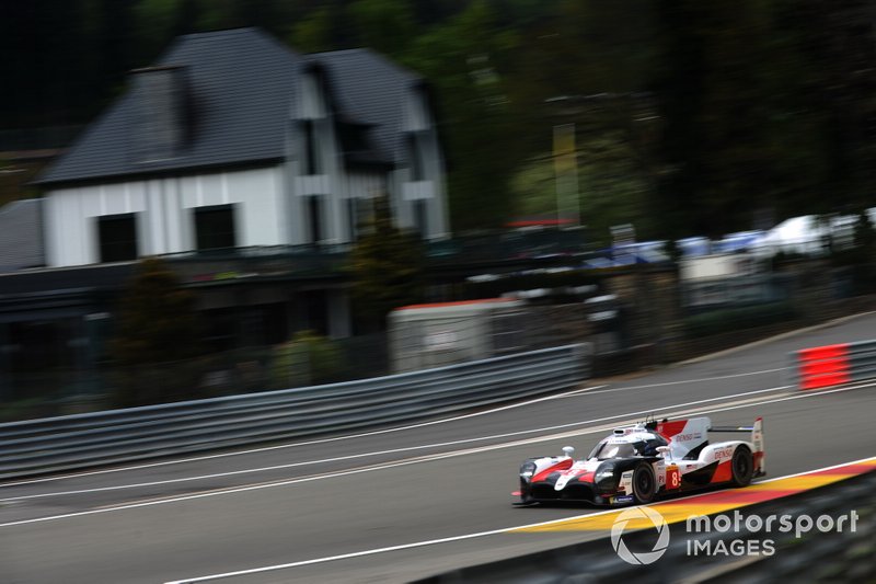 #8 Toyota Gazoo Racing Toyota TS050: Sébastien Buemi, Kazuki Nakajima, Fernando Alonso