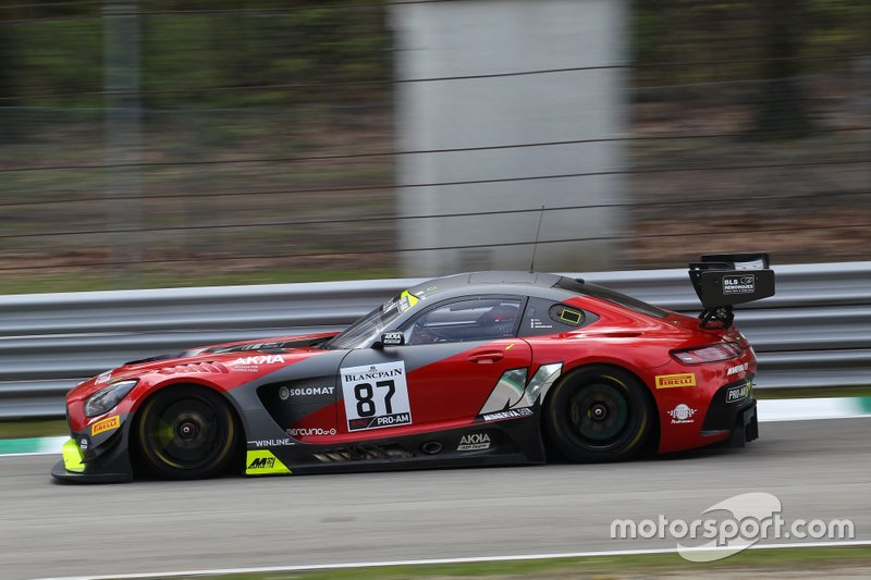 #87 Akka ASP Team Mercedes-AMG GT3: Jean-Luc Beaubelique, Mauro Ricci, Jim Pla