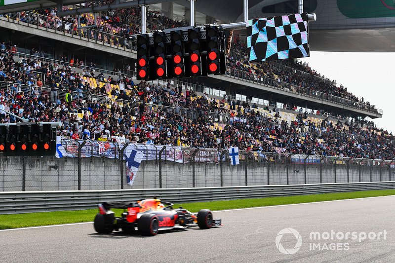 Max Verstappen, Red Bull Racing RB15,completa il suo ultimo giro nelle qualifiche