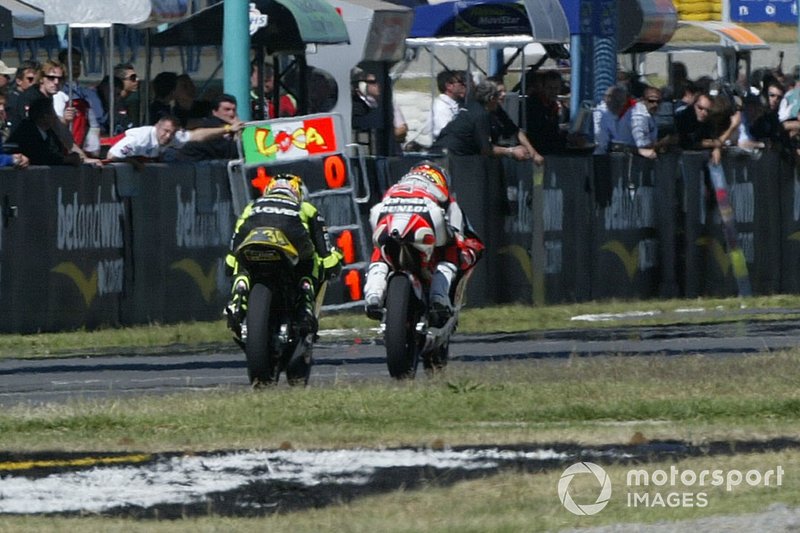 Roberto Locatelli and Andrea Dovizioso