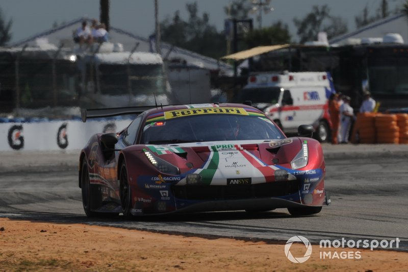 #51 AF Corse Ferrari 488 GTE EVO: Alessandro Pier Guidi, James Calado, Daniel Serra