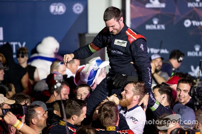 Podio: #11 SMP Racing BR Engineering BR1: Mikhail Aleshin, Vitaly Petrov, Brandon Hartley