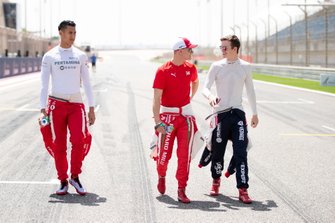 Sean Gelael,PREMA RACING Mick Schumacher, PREMA RACING and Callum Ilott, SAUBER JUNIOR TEAM BY CHAROUZ