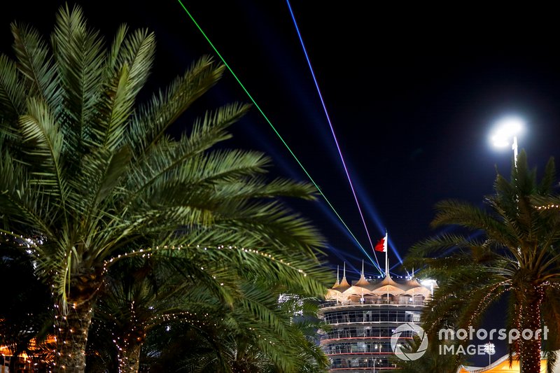 Bahrain Tower at night