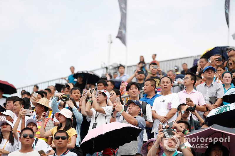 Tifosi in tribuna