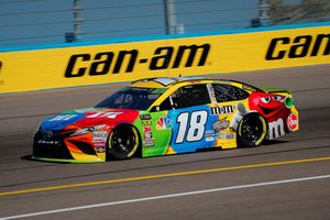 Kyle Busch, Joe Gibbs Racing, Toyota Camry M&M's