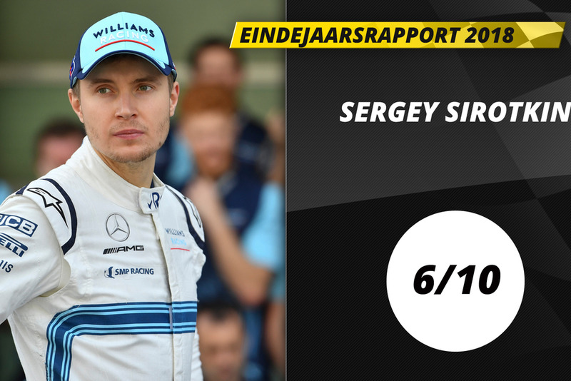 Eindrapport 2018: Sergey Sirotkin, Williams