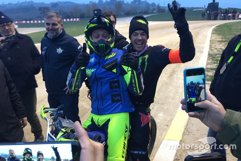 Valentino Rossi et Franco Morbidelli