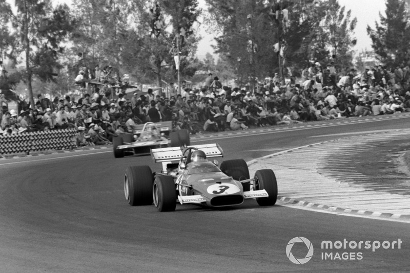 Ganador Jacky Ickx, Ferrari 312B, Jackie Stewart, Tyrrell 001