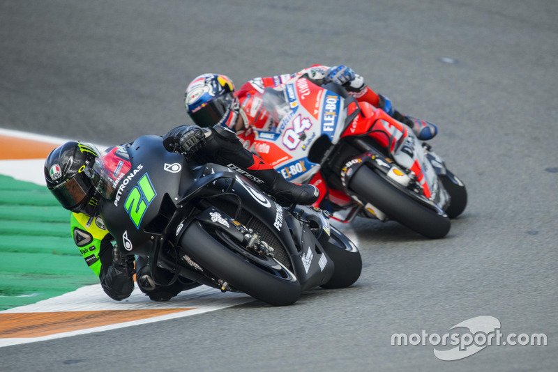 Franco Morbidelli, Petronas Yamaha SRT, Andrea Dovizioso, Ducati Team