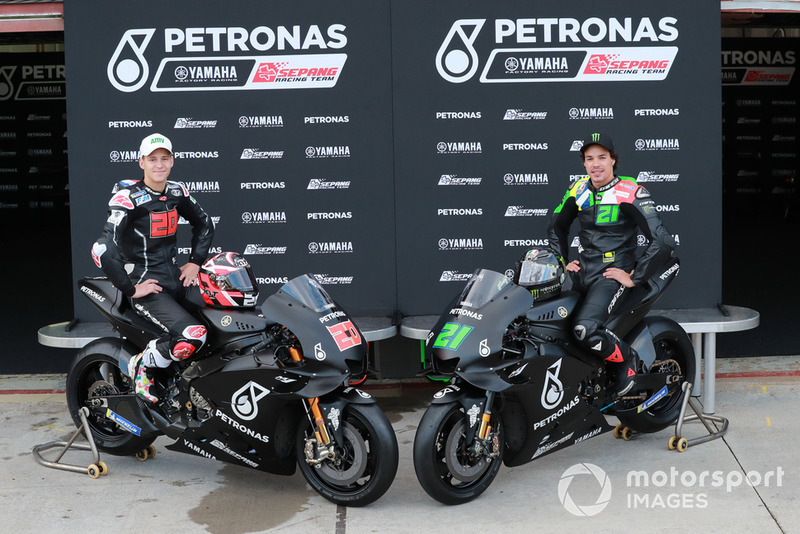 Fabio Quartararo, Petronas Yamaha SRT y Franco Morbidelli, Petronas Yamaha SRT