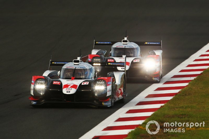 #7 Toyota Gazoo Racing Toyota TS050: Mike Conway, Jose Maria Lopez, Kamui Kobayashi