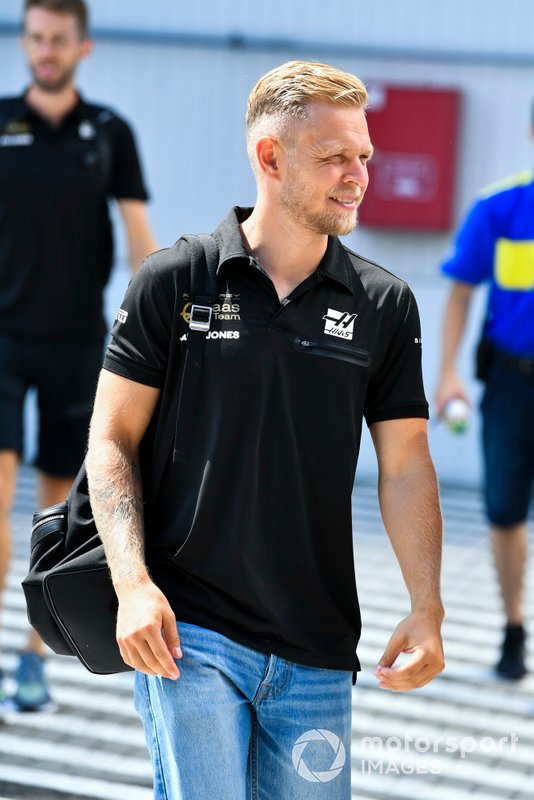 Kevin Magnussen, Haas F1 arrives