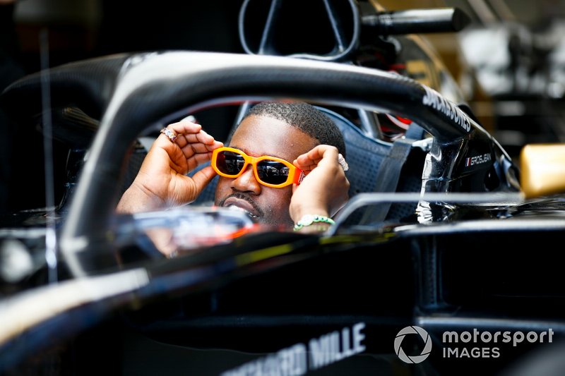 ASAP Ferg, rapero americano en el equipo Haas F1 VF-19