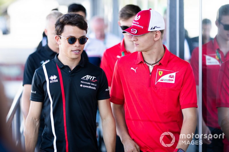Mick Schumacher, Prema Racing, Nyck De Vries, ART Grand Prix