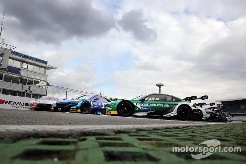 Foto di gruppo SUPER GT incontra il DTM, Marco Wittmann, BMW Team RMG, BMW M4 DTM
