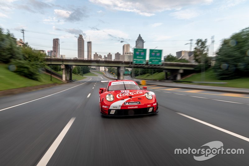 Porsche 911 RSR con livrea Coca-Cola